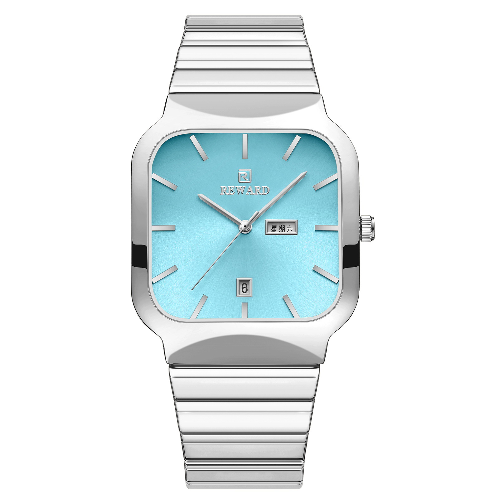 Reward New Square Couple Watch